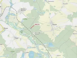 Dražba lesa, Jílovice, 5755 m2