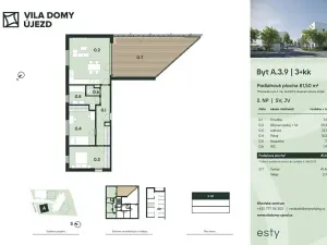 Prodej bytu 3+kk, Praha - Újezd nad Lesy, Rohožnická, 82 m2