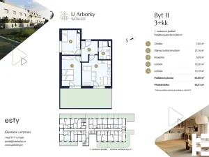 Prodej bytu 3+kk, Praha - Satalice, Za Novákovou zahradou, 66 m2