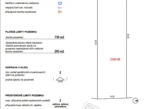Prodej pozemku, Oslavany, 739 m2