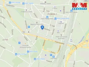 Pronájem bytu 1+1, Děčín - Děčín IV-Podmokly, Palackého, 36 m2