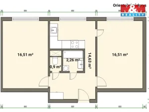 Prodej bytu 2+1, Praha - Malešice, Počernická, 51 m2