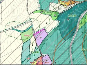 Dražba pozemku, Odry, 574 m2