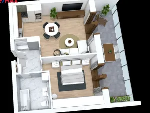 Prodej bytu 2+kk, Třeština, 68 m2