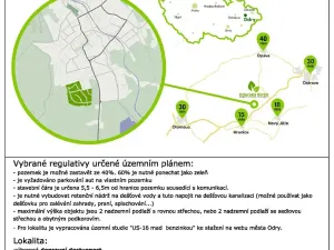 Prodej pozemku pro bydlení, Odry, 792 m2