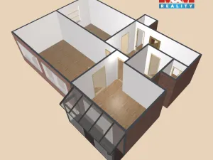 Prodej bytu 2+1, Ostrava - Mariánské Hory, Gen. Hrušky, 63 m2