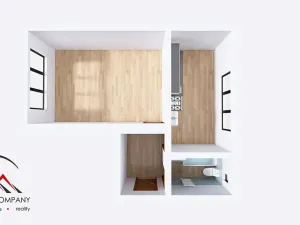 Pronájem bytu 1+1, Ostrava, Newtonova, 41 m2