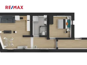 Prodej bytu 2+1, Česká Lípa, Škroupovo náměstí, 75 m2