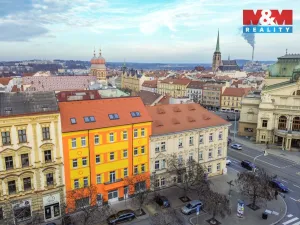 Pronájem bytu 2+kk, Plzeň - Jižní Předměstí, Husova, 44 m2