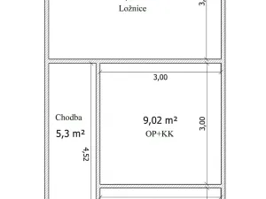 Pronájem bytu 1+1, Brno, Obřanská, 34 m2