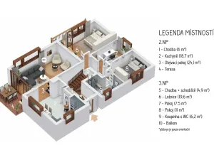 Prodej rodinného domu, Milín, Luční, 123 m2