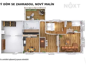 Prodej rodinného domu, Nový Malín, 146 m2