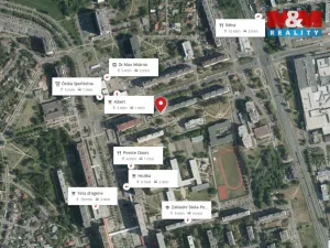 Pronájem bytu 2+1, Hradec Králové - Nový Hradec Králové, Jana Masaryka, 57 m2