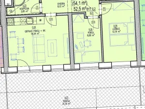 Prodej bytu 3+kk, Brno, Chvalovka, 54 m2