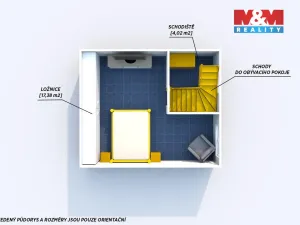 Prodej bytu 4+1, Praha - Krč, Točitá, 103 m2