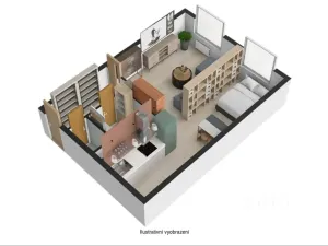 Pronájem bytu 1+kk, Ústí nad Labem, Vinařská, 31 m2