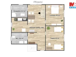 Prodej rodinného domu, Praha - Kyje, Osická, 230 m2