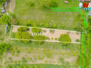 Prodej zahrady, Bystřice pod Hostýnem - Sovadina, 1904 m2