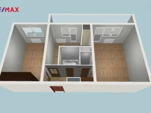 Pronájem bytu 2+1, Ostrava - Poruba, Zdeňka Štěpánka, 46 m2