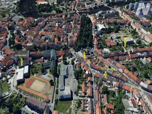 Pronájem bytu 2+1, Písek, Žižkova třída, 47 m2