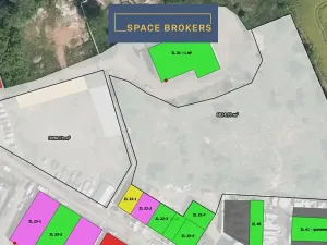 Pronájem komerčního pozemku, Pardubice, 6824 m2