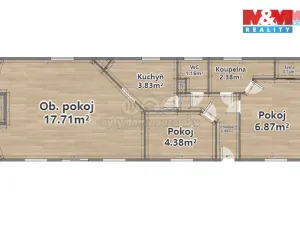 Prodej mobilheimu, Plzeň - Radčice, 48 m2