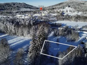 Prodej pozemku pro bydlení, Strážný, 2500 m2