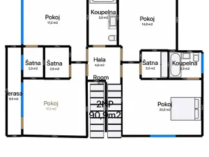 Prodej rodinného domu, Úholičky, Nade Dvorem, 192 m2