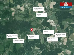 Prodej pozemku pro bydlení, Borovany - Trocnov, 834 m2