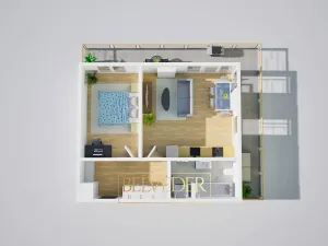 Prodej bytu 2+kk, Praha - Hodkovičky, Šenácká, 53 m2