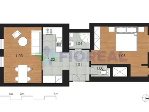 Pronájem bytu 2+1, Praha - Strašnice, Na hroudě, 51 m2