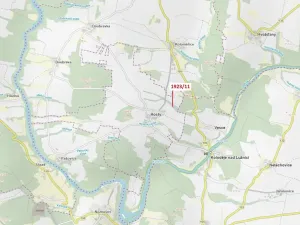 Dražba lesa, Hosty, 323 m2