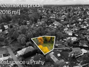 Prodej pozemku, Šestajovice, Martinů, 2016 m2