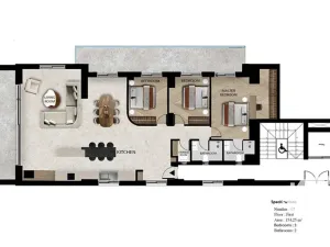 Prodej bytu 4+kk, Kissamos, Řecko, Milia Halepa Challenge Cliff Walk, 154 m2