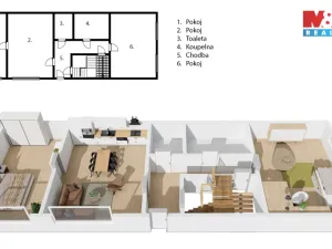 Prodej rodinného domu, Sezemice, Spálená, 77 m2
