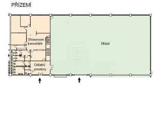 Pronájem kanceláře, Čestlice, Obchodní, 27 m2
