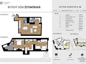 Prodej bytu 4+kk, Praha - Vršovice, Žitomírská, 120 m2