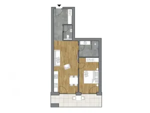 Prodej apartmánu, Mariapfarr, Rakousko, Pfarrstraße, 58 m2