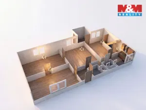 Prodej rodinného domu, Libušín, Důl Jan, 125 m2