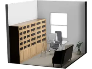 Pronájem kanceláře, Brno, Kosmákova, 12 m2