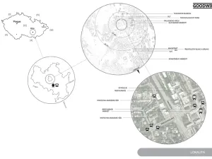 Pronájem bytu 1+kk, Brno, Královopolská, 37 m2
