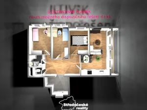 Prodej bytu 3+1, Praha - Horní Měcholupy, Veronské nám., 85 m2