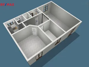 Pronájem kanceláře, Ostrava - Kunčice, Meziveská, 37 m2