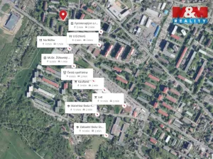 Pronájem bytu 2+1, Ústí nad Labem - Všebořice, Hornické domy, 56 m2