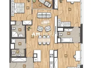 Pronájem bytu 4+kk, Praha - Libeň, Zenklova, 110 m2