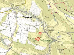 Prodej louky, Vidochov, 28075 m2