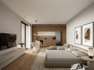 Prodej bytu 1+1, Pafos, Kypr, 51 m2