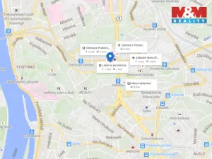 Pronájem bytu 2+kk, Praha - Nusle, Jaromírova, 63 m2