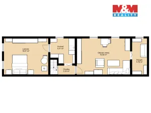 Prodej rodinného domu, Jemnice, Zámecká, 80 m2