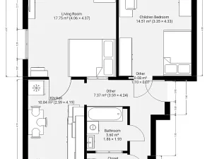 Pronájem bytu 2+1, Holice, Holubova, 64 m2
